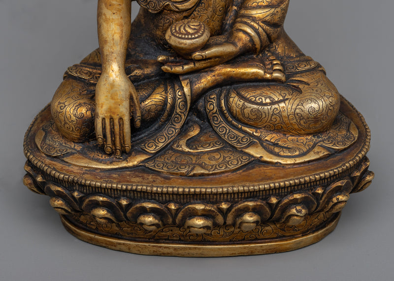Crown Shakyamuni Buddha Statue | Experience Enlightenment with Buddha