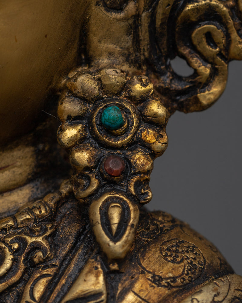 Crown Shakyamuni Buddha Statue | Experience Enlightenment with Buddha