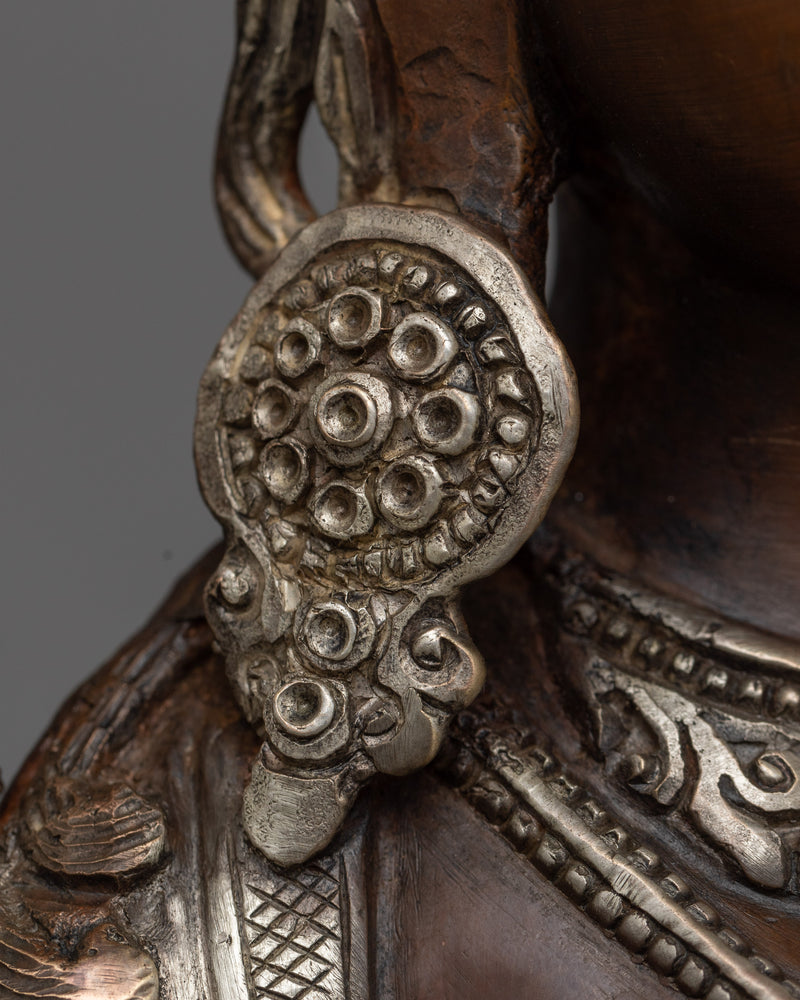 Oxidized Green Tara Sculpture | Experience Divine Compassion