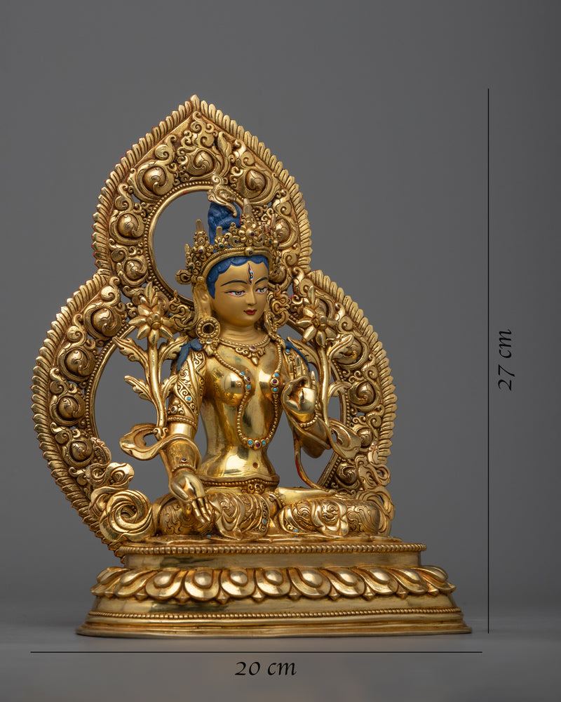 gold-gilded-white-tara