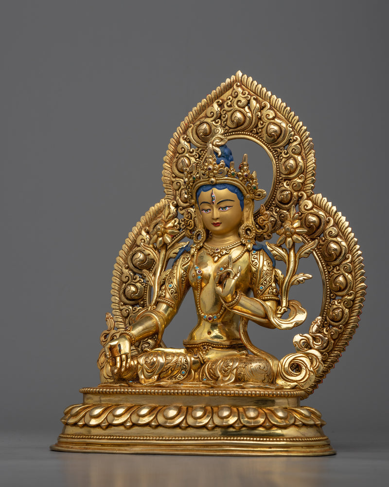 gold-gilded-white-tara