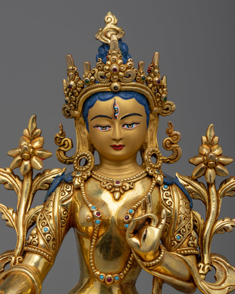 gold-gilded-white-tara