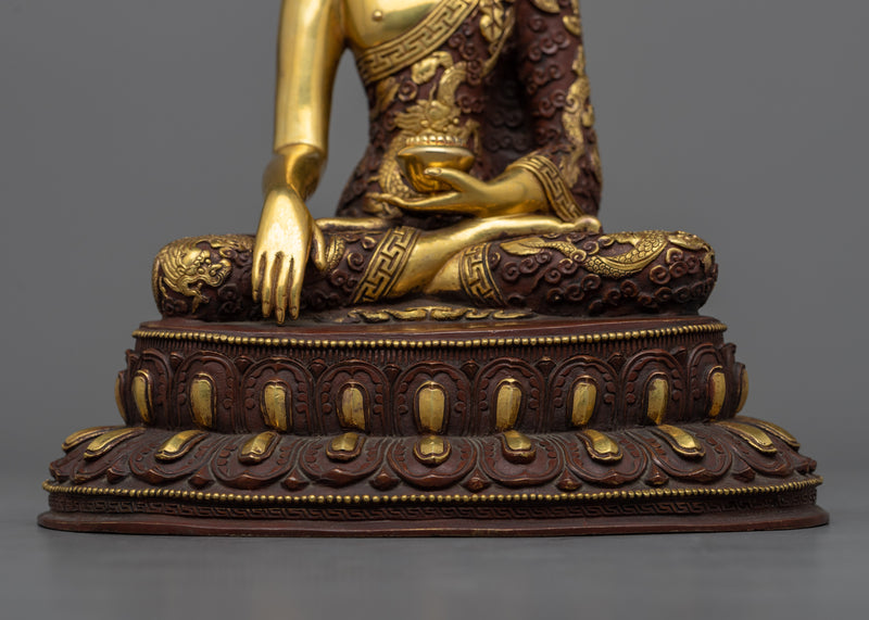 Shakyamuni Buddha Copper Statue | Unleash Inner Peace