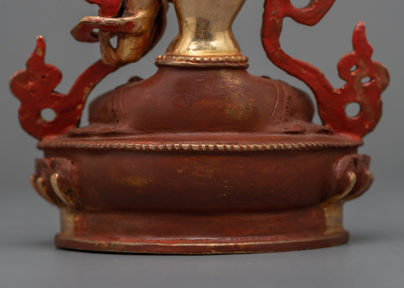Wisdom Deity Manjushri Buddha Statue | Sacred Himalayan Artwork