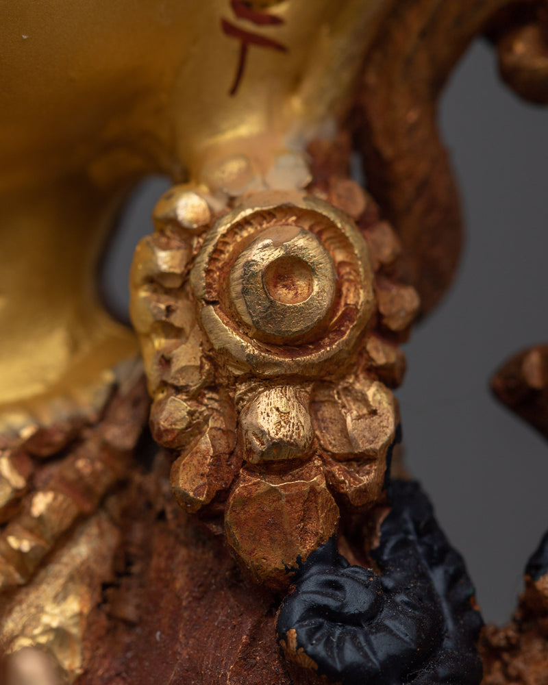 Wisdom Deity Manjushri Buddha Statue | Sacred Himalayan Artwork