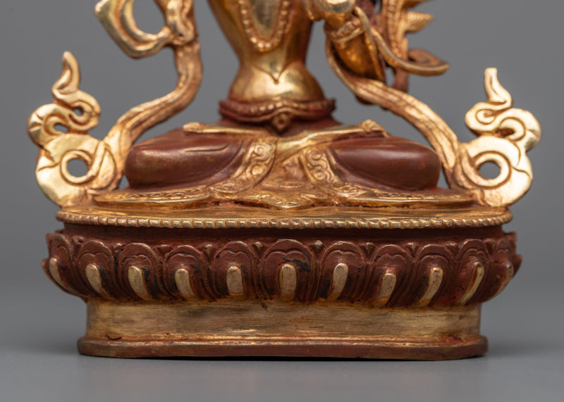 Wisdom Deity Manjushri Buddha Statue | Sacred Himalayan Artwork