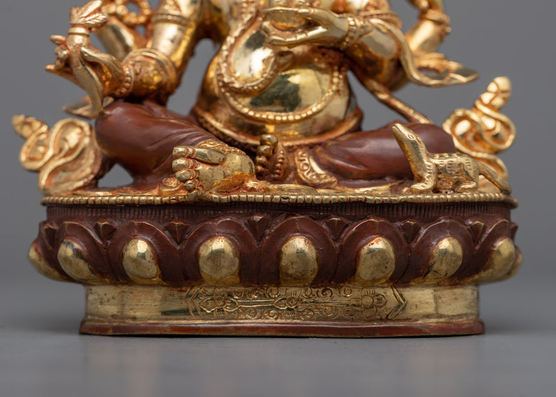24k Gold Gilded Ganesh Statue | Attract Aplenty Blessings with Lord Ganesha Sculpture