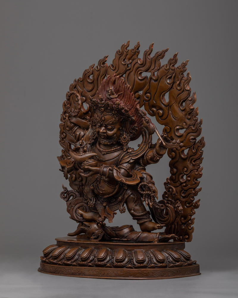 six-armed-mahakala-statue