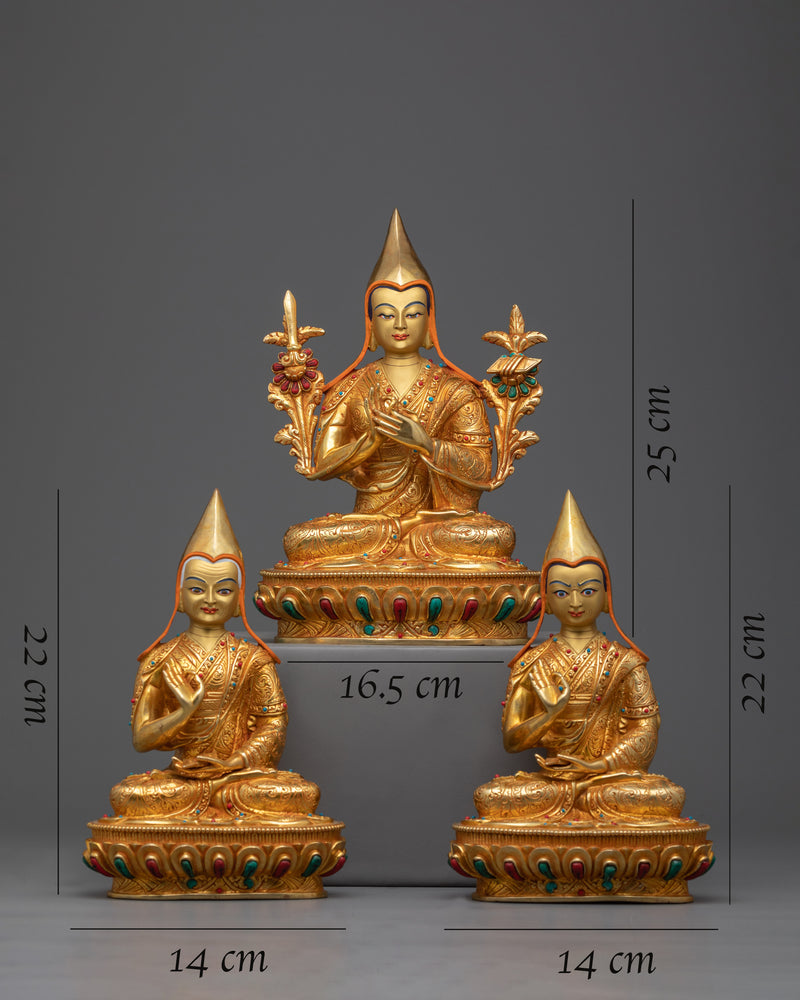 Tsongkhapa and Disciple Set