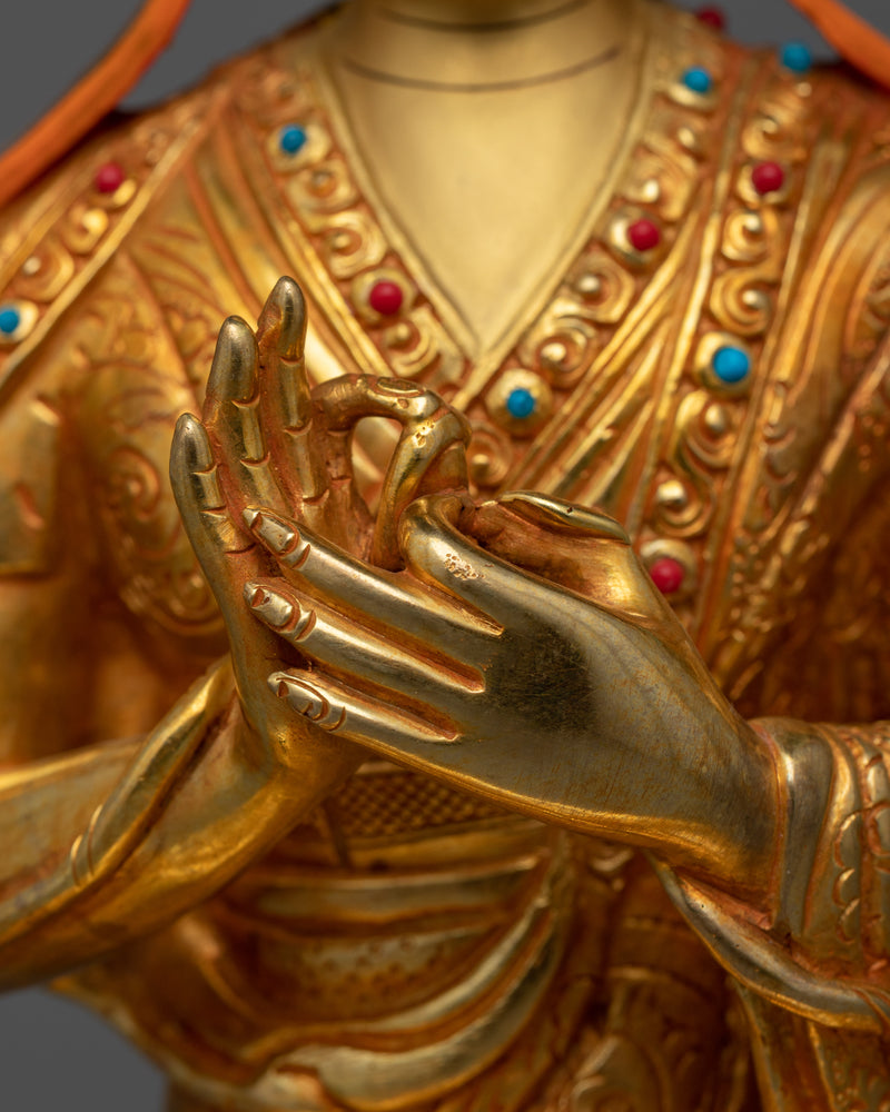 Tsongkhapa and Disciple Set | Elevate Your Spiritual Sanctuary