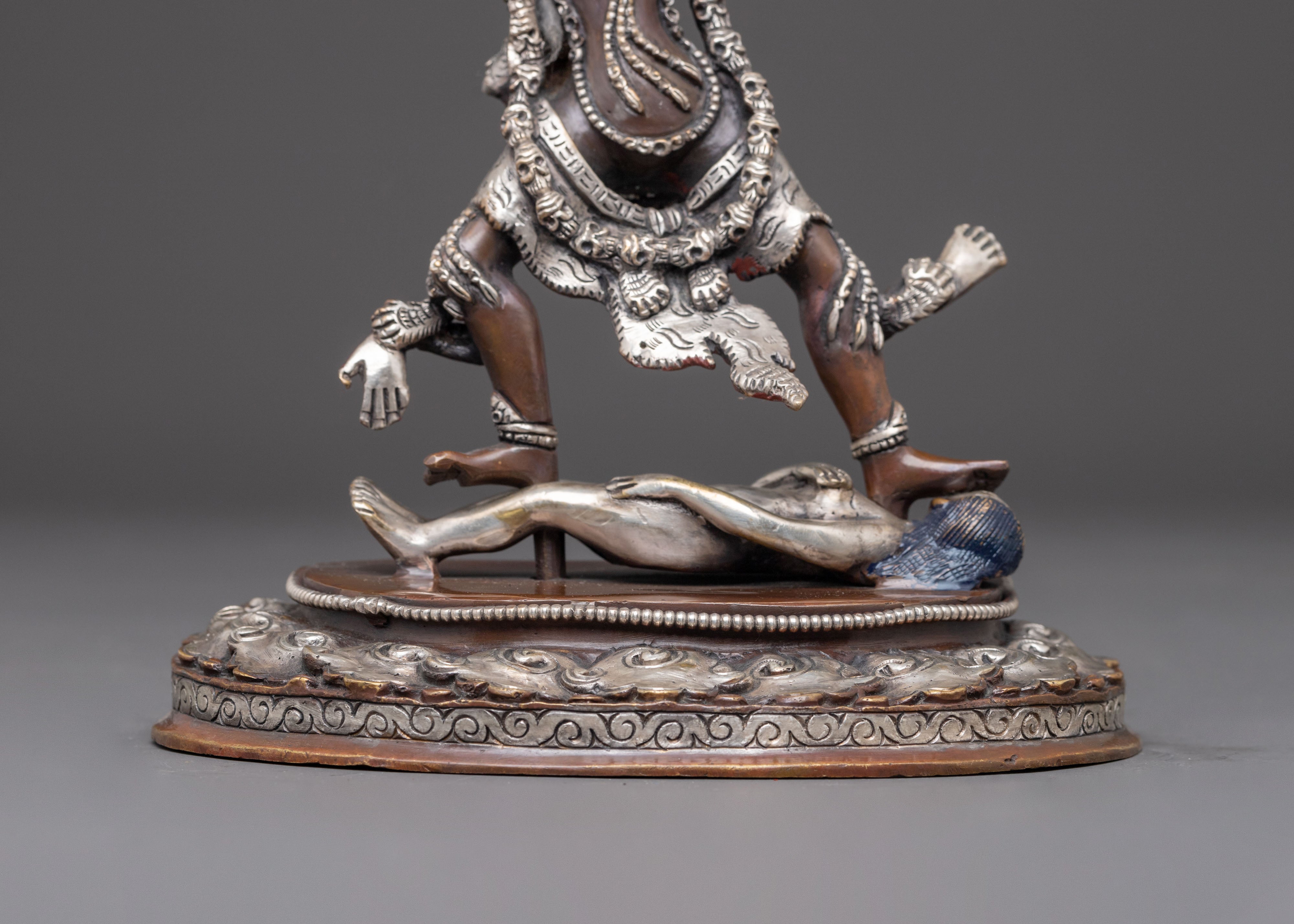 Ekajati One-Tressed Goddess Sculpture | Fierce Tantric Protector
