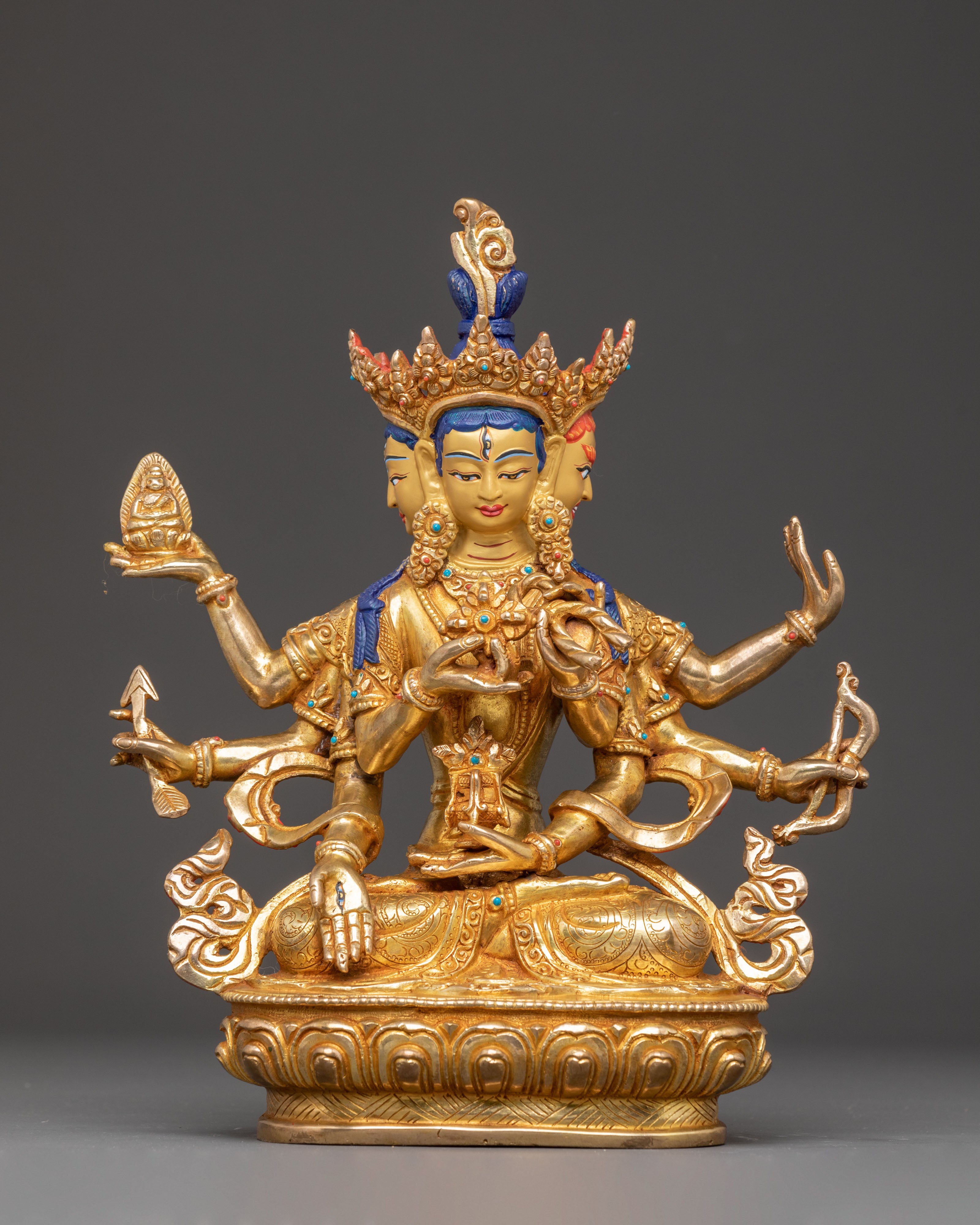 Longevity Deity Namgyalma Statue 