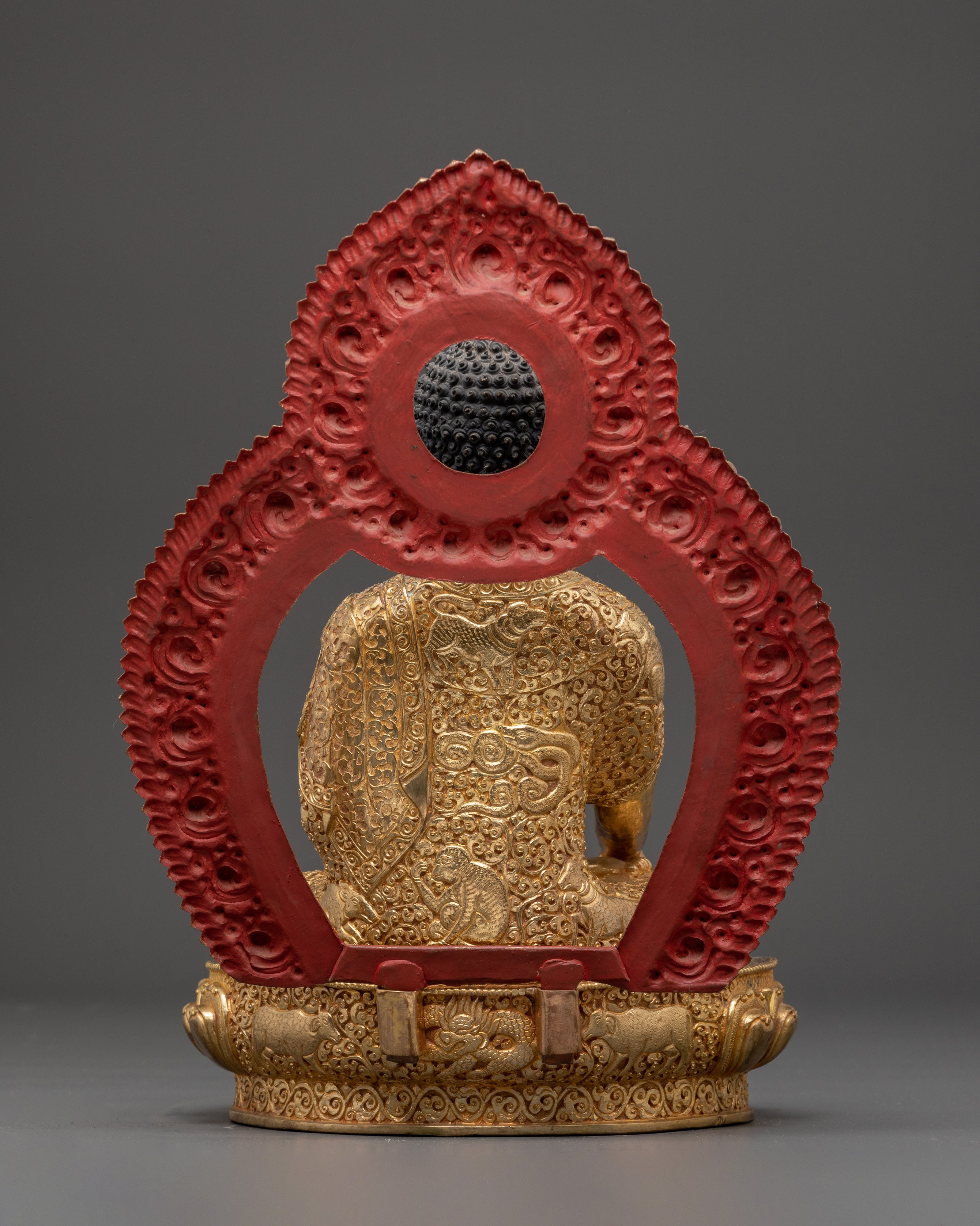 Handmade Tibetan Shakyamuni Buddha Copper Artwork | Gautama Buddha Sculpture