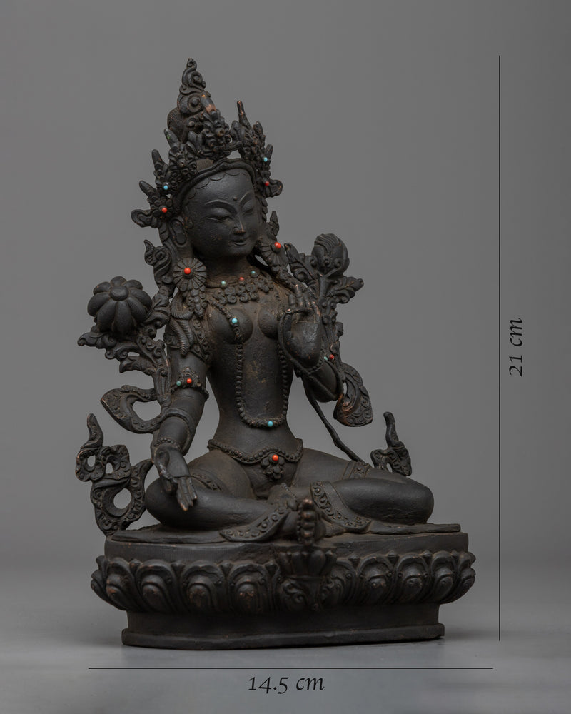 antique-looking-green-tara