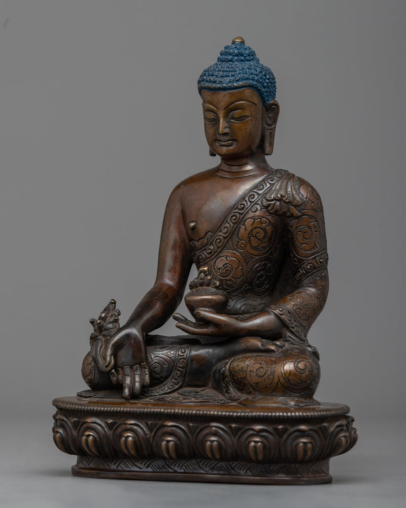 medicine-buddha-oxidized-statue