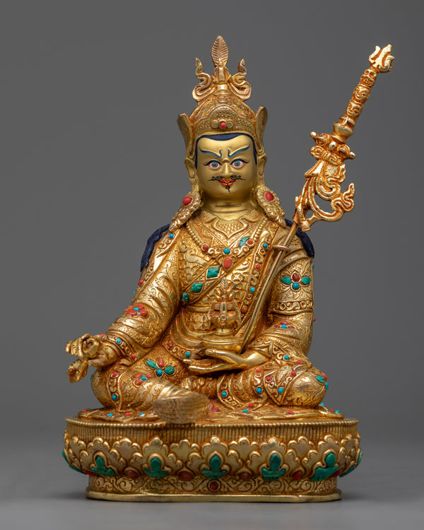 Guru Rinpoche Perfect Statue | Embodying the Essence of Spiritual Mastery