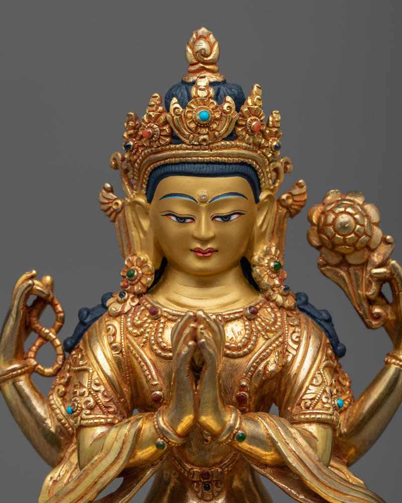 Lokesvara Buddha Statue