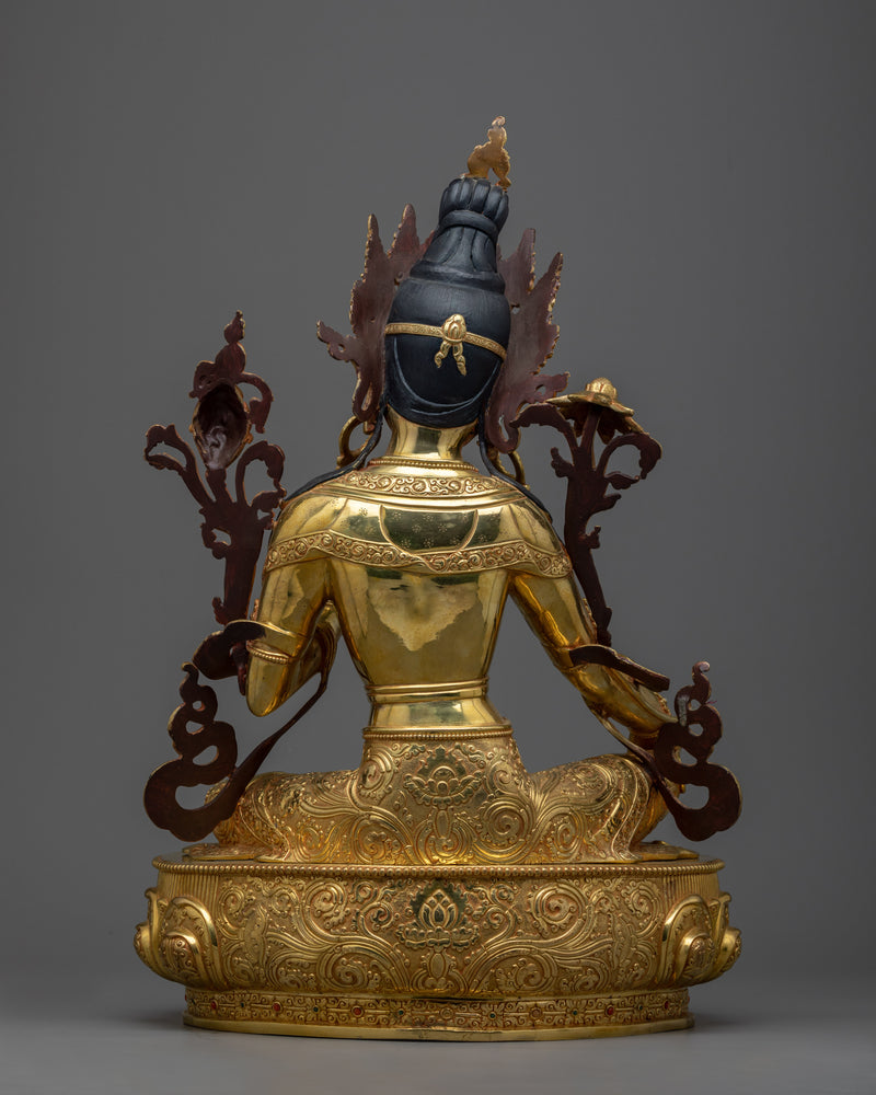 Buddhism Mother Green Tara Statue | Embrace Motherly Compassion