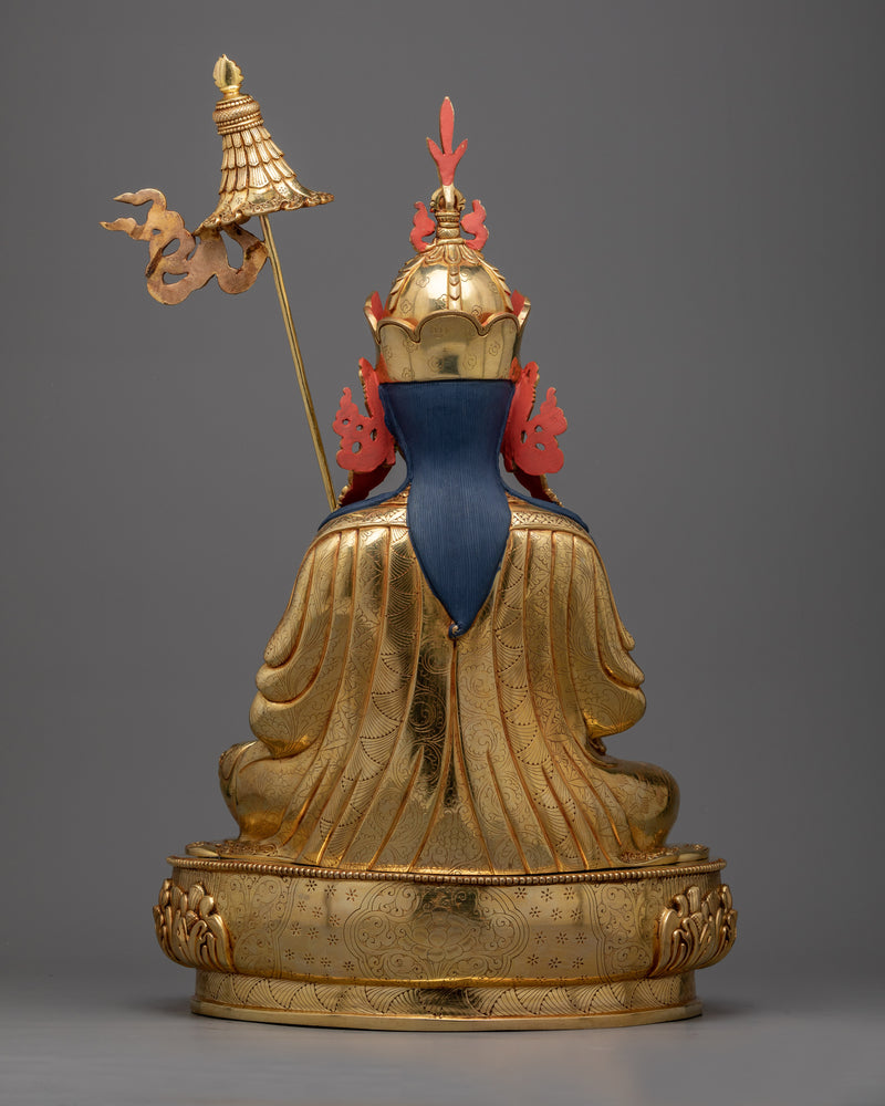 Guru Orgyen Norla Statue | Manifestation of Vajra Body | Buddhist Wealth Deity
