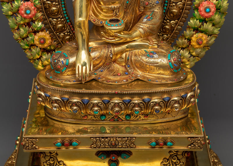 Majestic Gautama Buddha Sculpture | Embrace Peace with our Buddha Statue