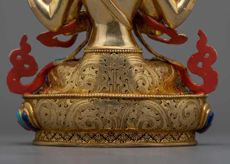Chenrezig Deity of Compassion Statue | Himalayan Religious Art