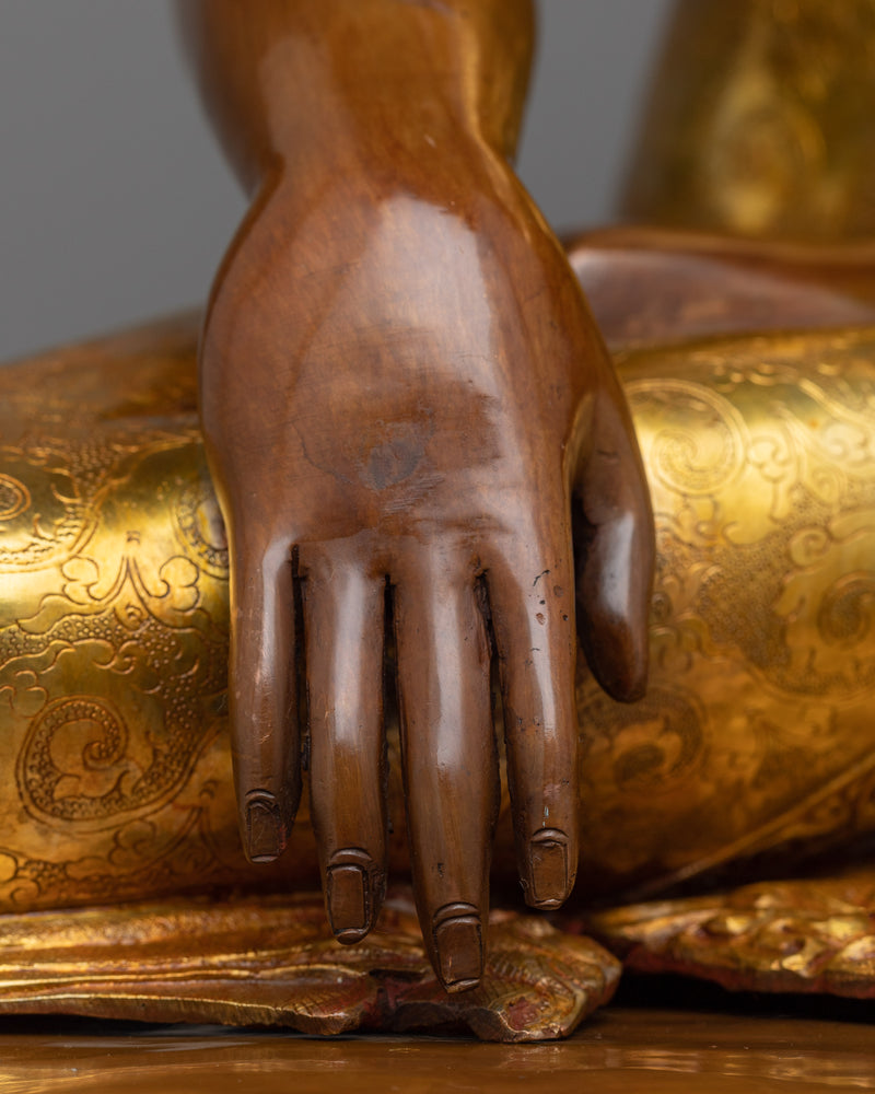 Copper Statue For Gautama Buddha Teachings | Immerse in Enlightenment
