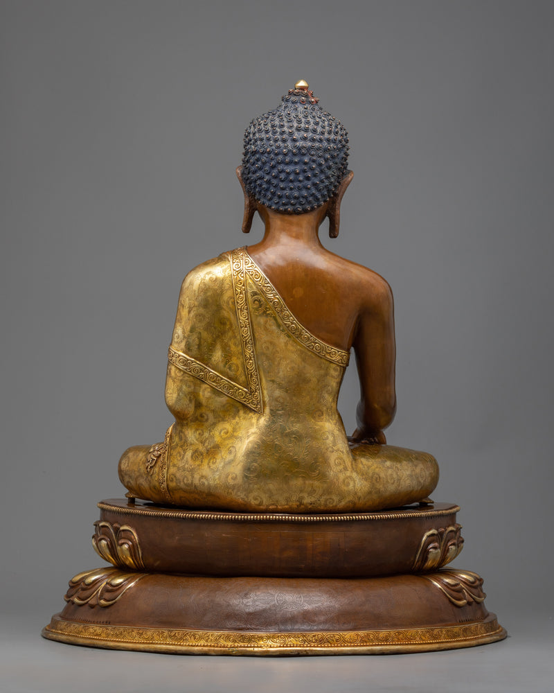 Copper Statue For Gautama Buddha Teachings | Immerse in Enlightenment