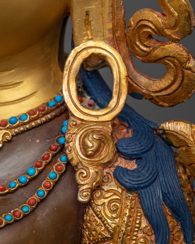 Sacred Elegance: Green Hindu Goddess Green Tara | Experience Protection and Compassion