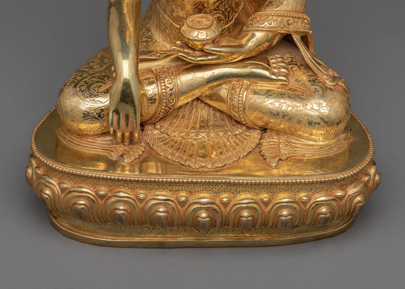 Harmonious Balance: Historical Buddha Shakyamuni Statue | Himalayan Zen Art
