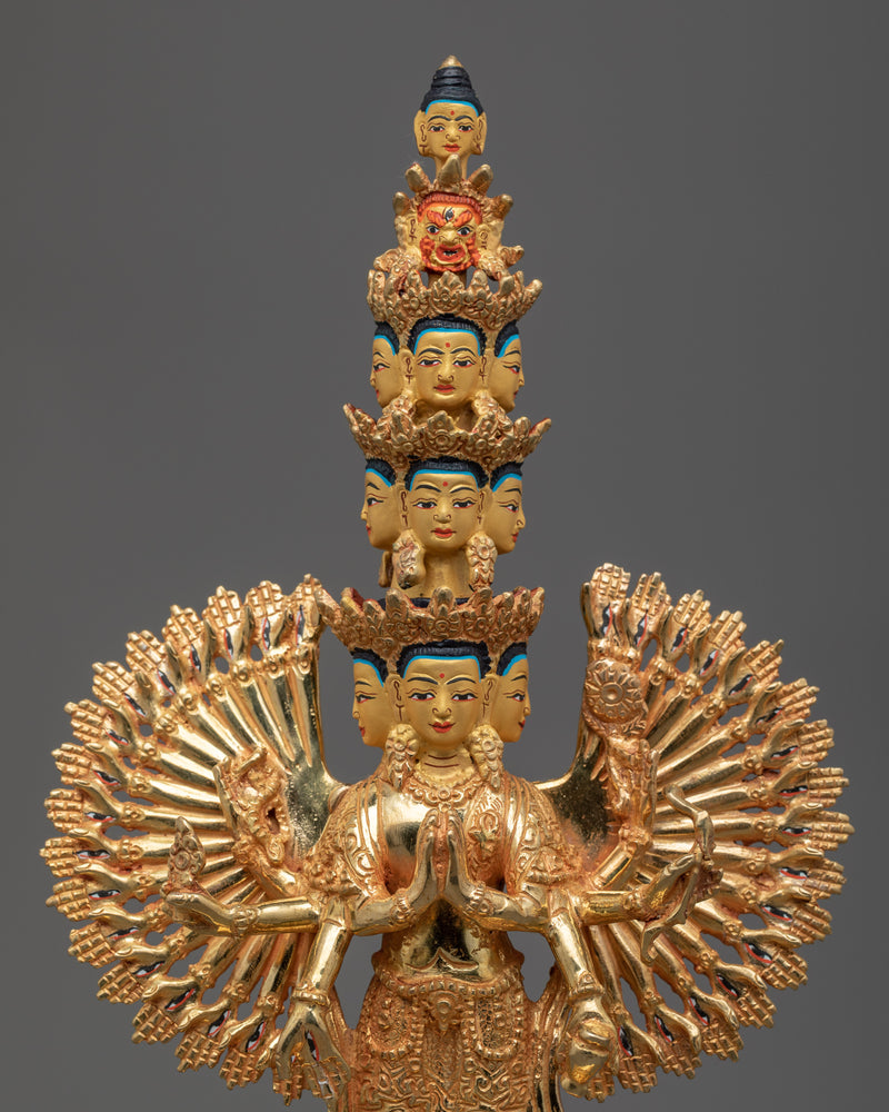 Thousand-Armed Avalokiteshvara Statue