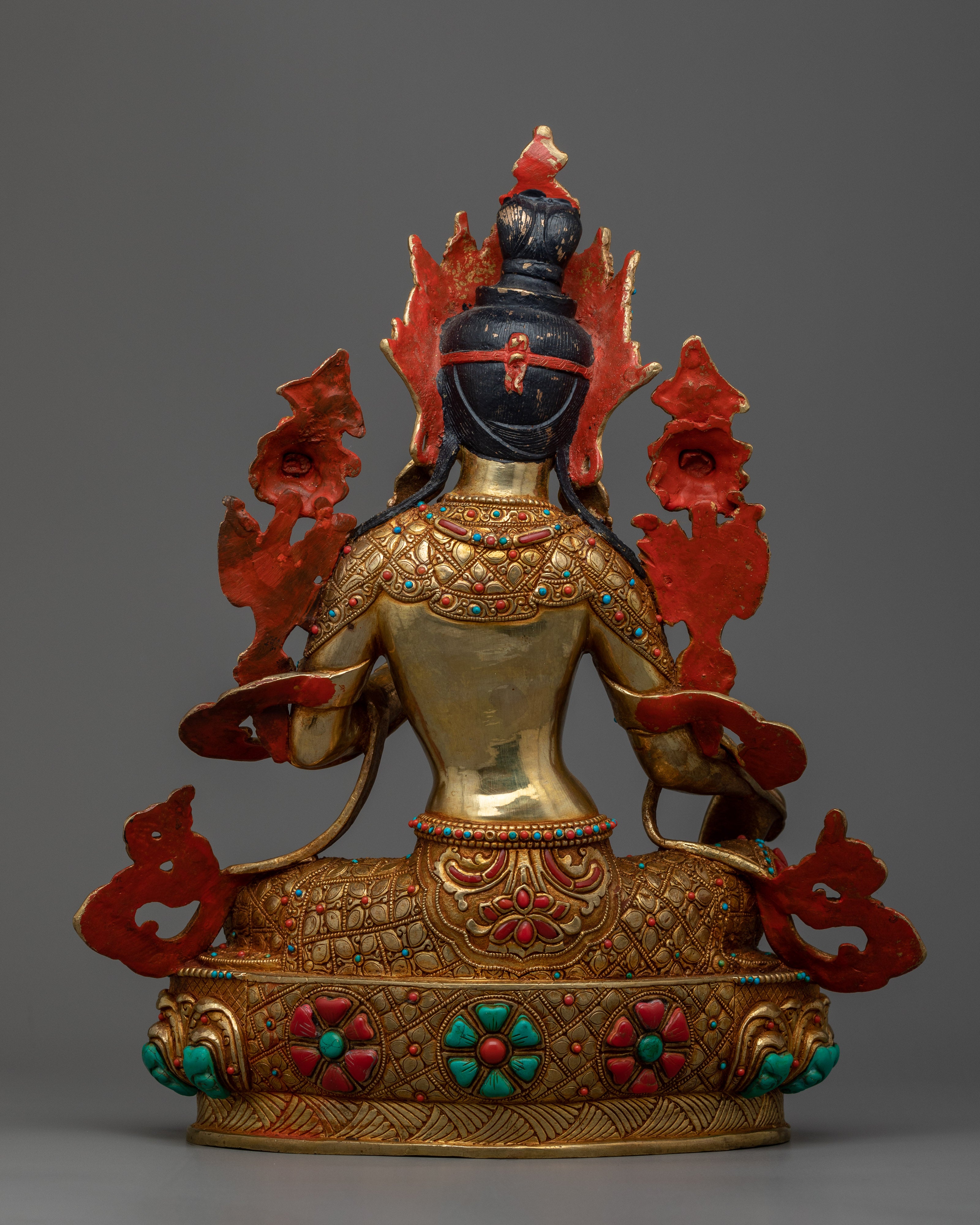 Embrace Compassion with Our Green Tara Mother Statue | Himalayan Buddhist Sculptures