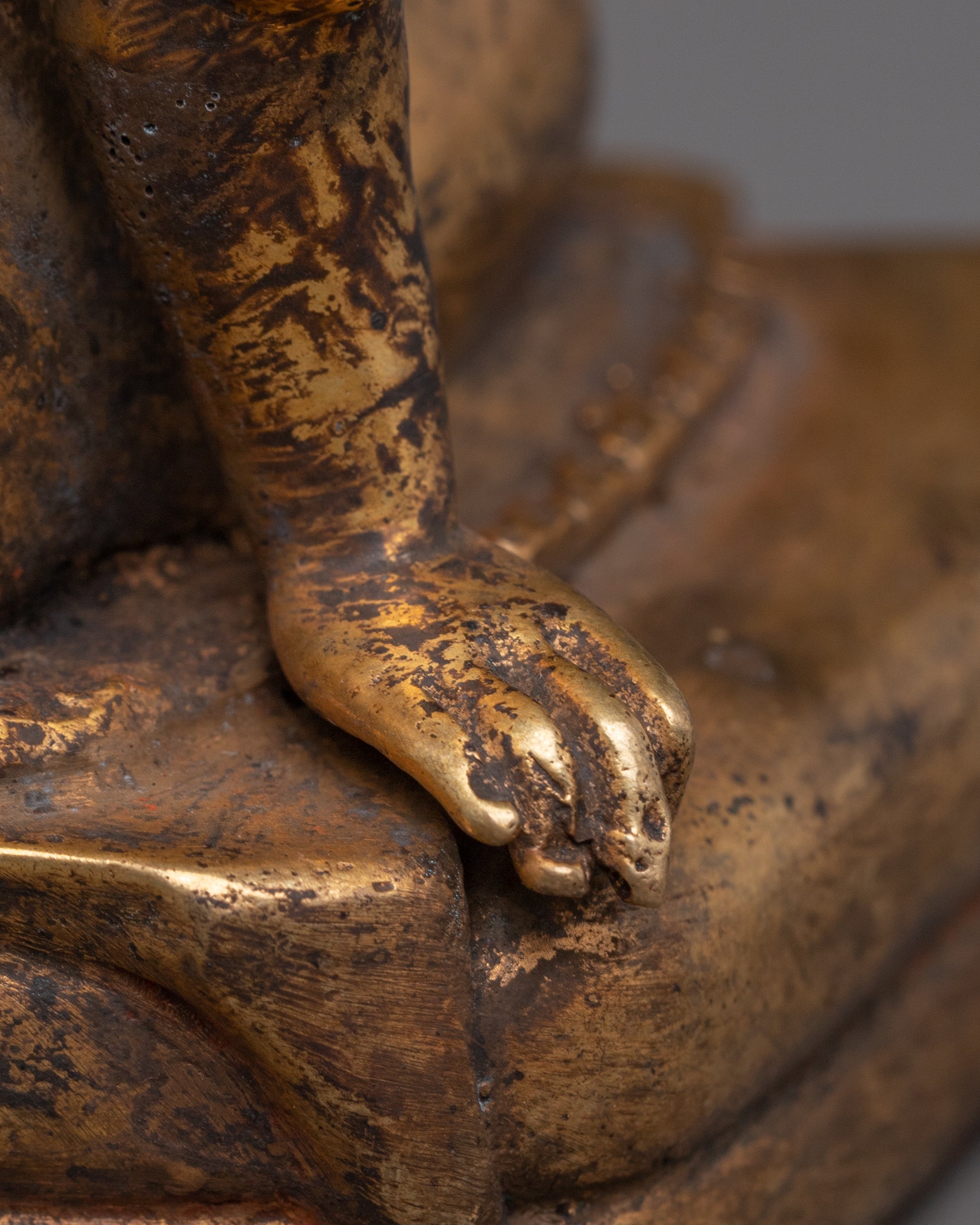 Handmade Milarepa Art, Tibetan Buddhist Yogi | Embodiment of Transformation