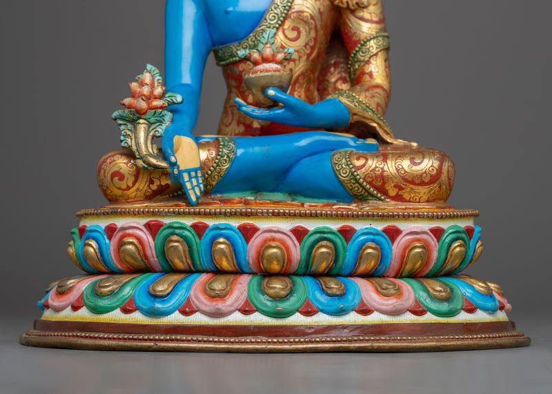 Blue Buddha Statue | Bask in Celestial Serenity