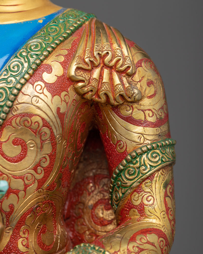 Blue Buddha Statue | Bask in Celestial Serenity