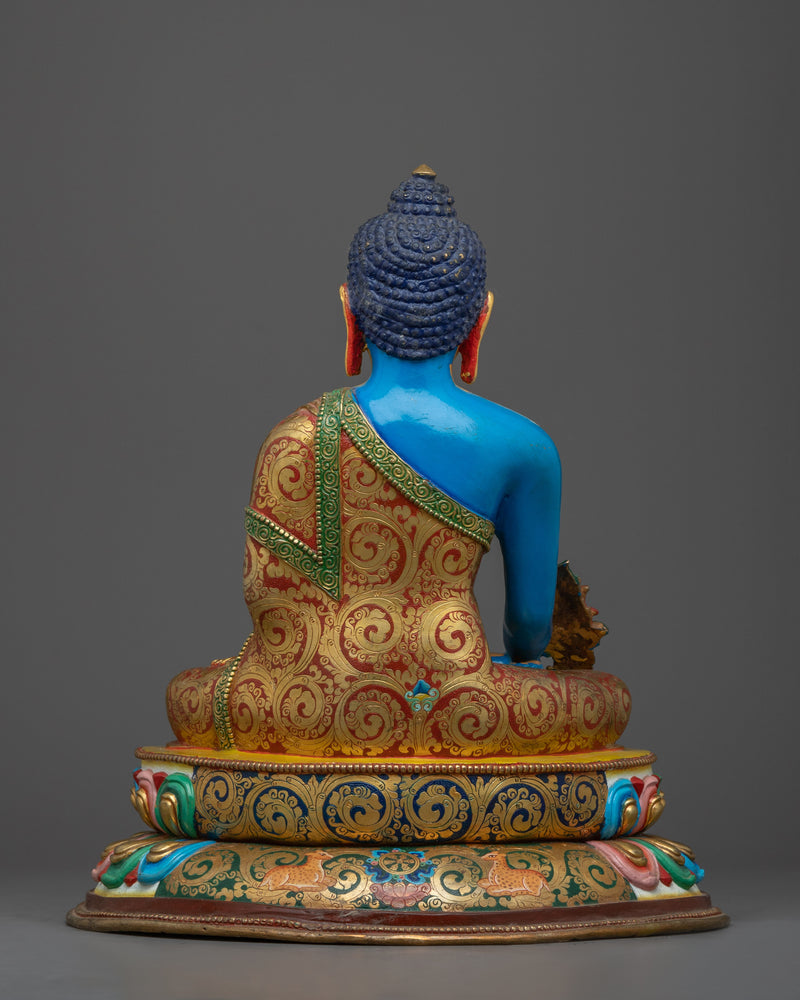 Blue Buddha Statue | Bask in Celestial Serenity