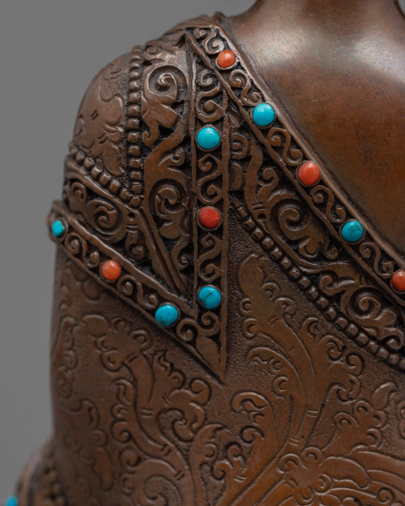 First Buddha Shakyamuni Oxidized Statue | Discover Serenity with Our Spiritual Sculpture