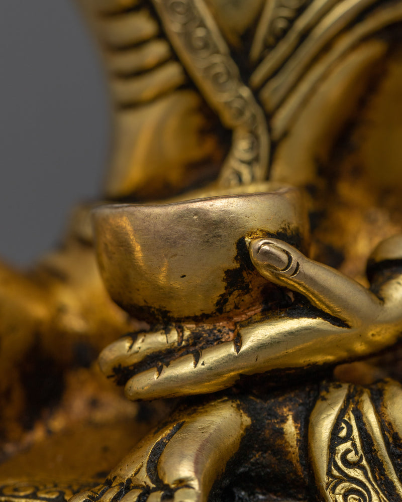 Embrace Wisdom with Our Yoga Guru Milarepa Statue | Himalayan Buddhist Sculpture