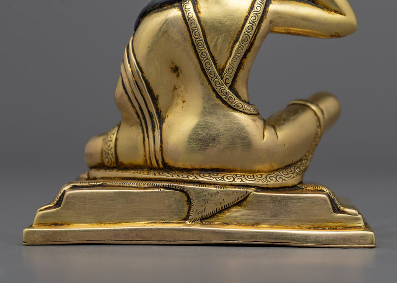 Embrace Wisdom with Our Yoga Guru Milarepa Statue | Himalayan Buddhist Sculpture