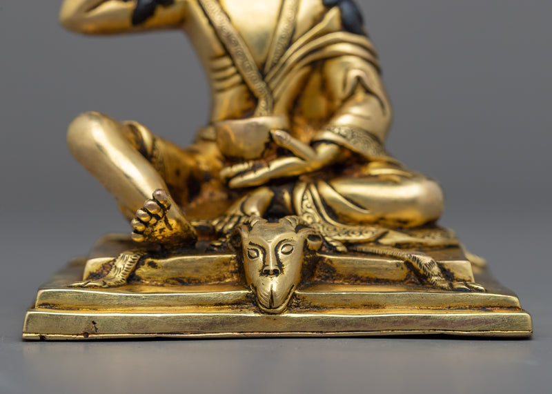 Embrace Wisdom with Our Yoga Guru Milarepa Statue | Himalayan Buddhist Sculpture