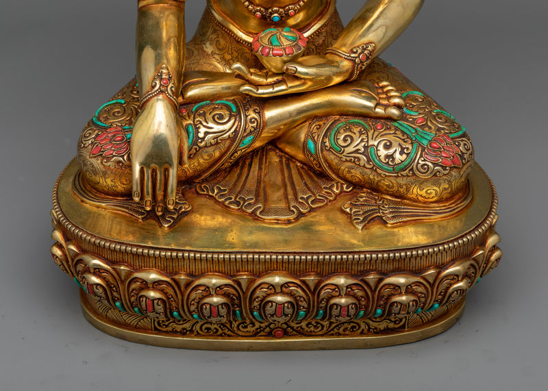 Shakyamuni Buddha Statue From Nepal | Invite Enlightenment and Peaceful Energy