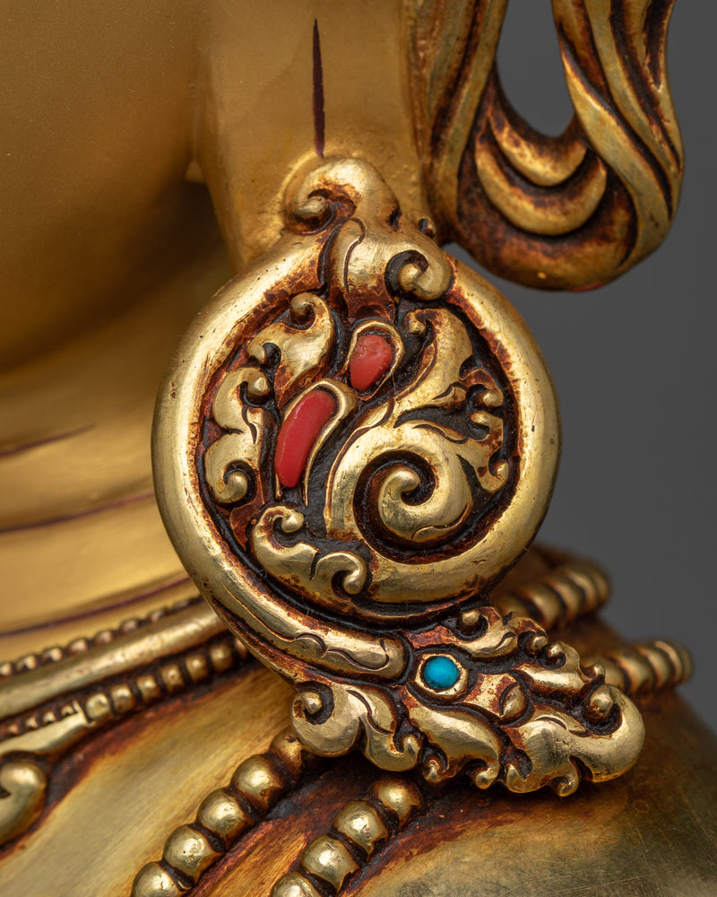 Shakyamuni Buddha Statue From Nepal | Invite Enlightenment and Peaceful Energy