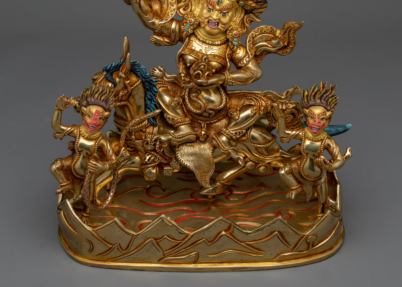 Palden Lhamo Himalayan Art | Embrace Protector Energy with our Sculpture