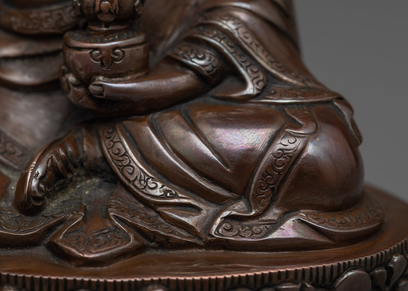 Guru Rinpoche Padmasambhava: The Lotus-Born Master of Tibetan Buddhism | Nepalese Artwork