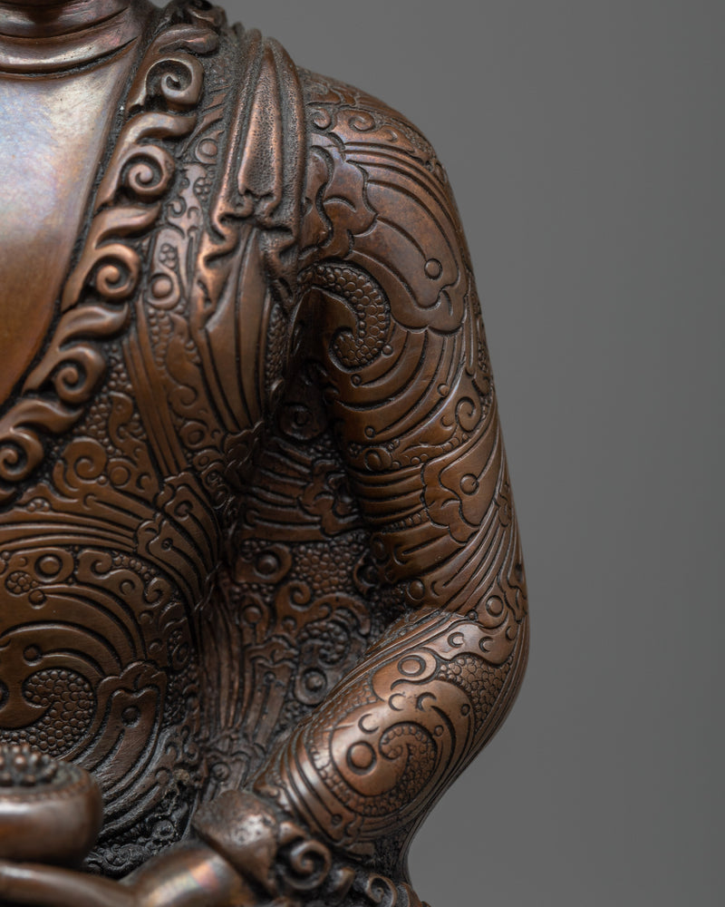 Radiate Peace with Our Buddha Yard Statue | Shakyamuni on Throne Sculpture