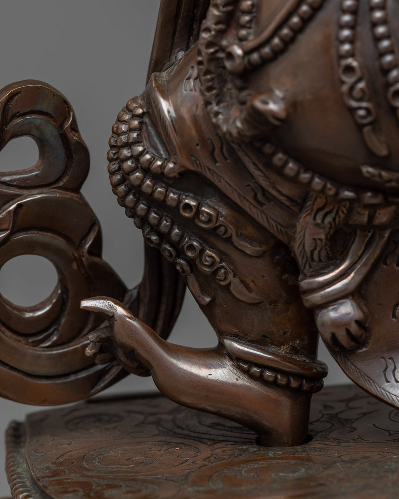 Wrathful Vajrapani Statue | Harness the Power of Fearlessness