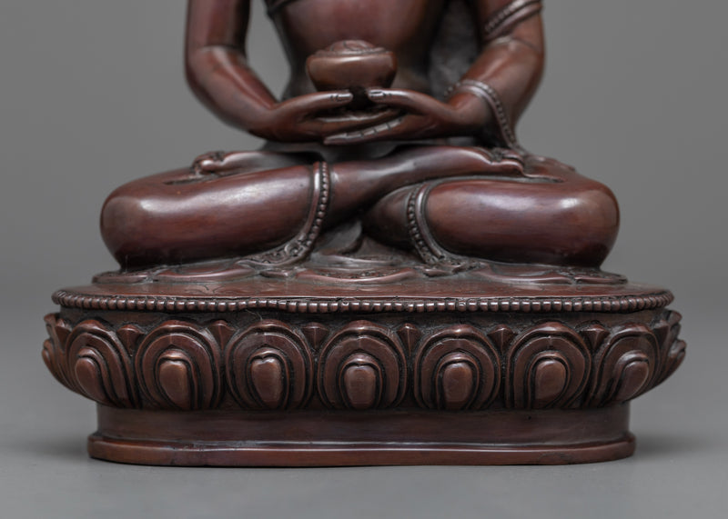 Amitabha Buddha Enlightenment Sculpture | The Beacon of Infinite Light