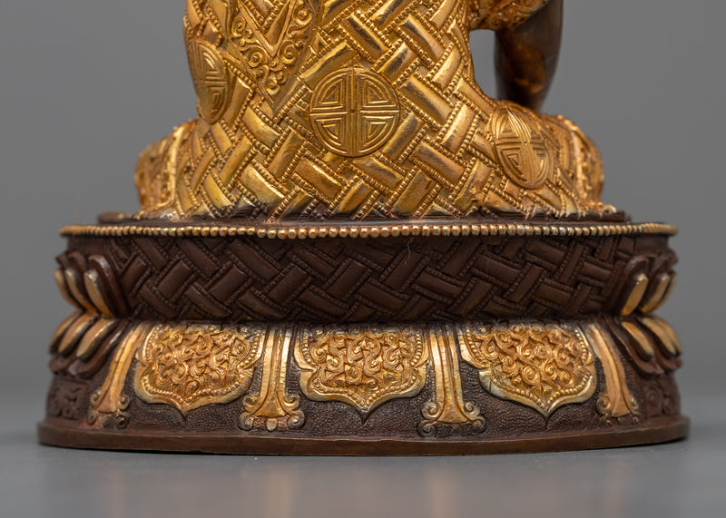 Small Shakyamuni Buddha Statue for Shrine Decor | Himalayan Sacred Art