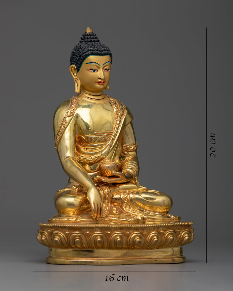 Namo Buddha Shakyamuni Statue | Embrace the Eternal Light of Enlightenment