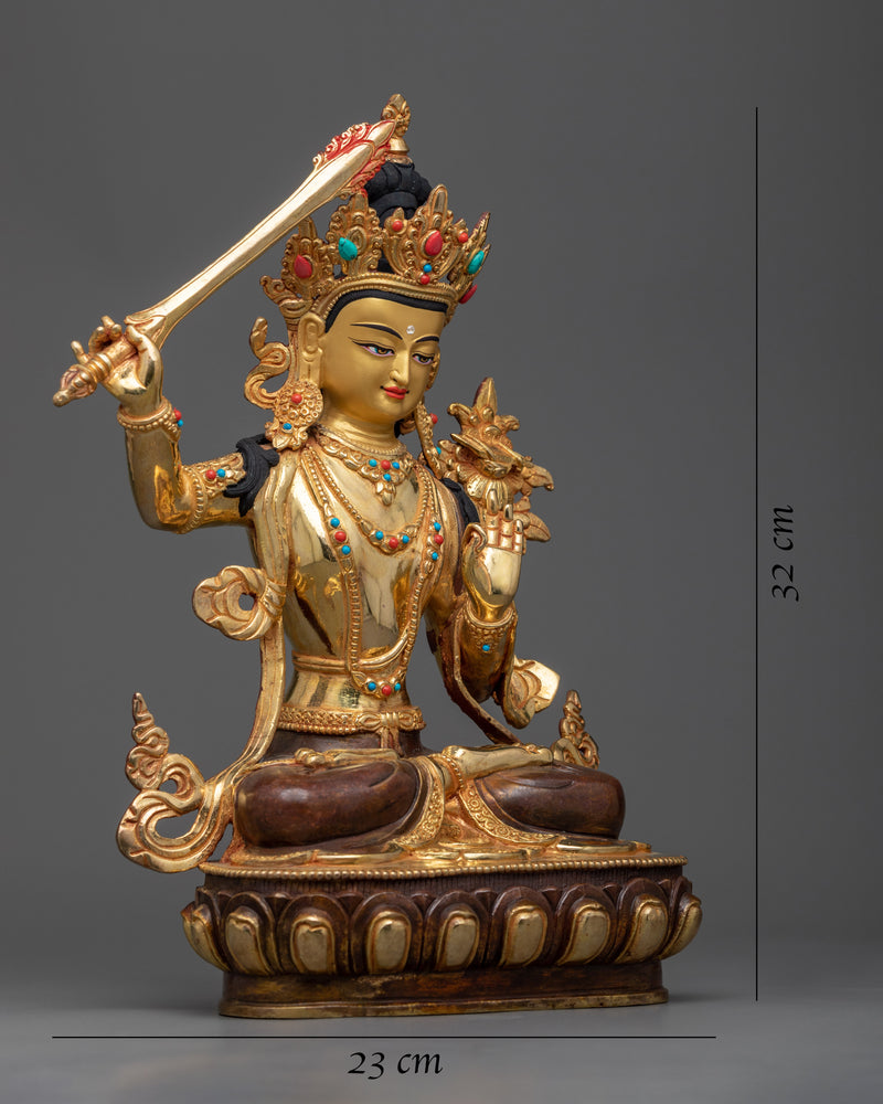 manjushri-tibetan-statue