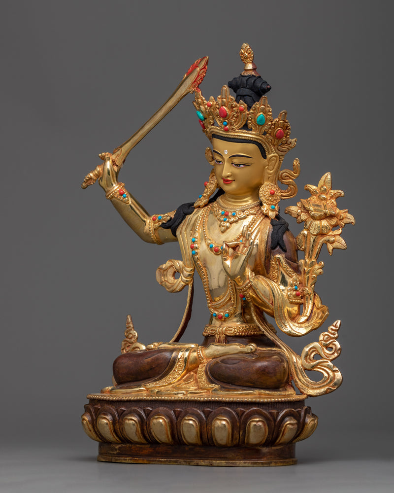 manjushri-tibetan-statue